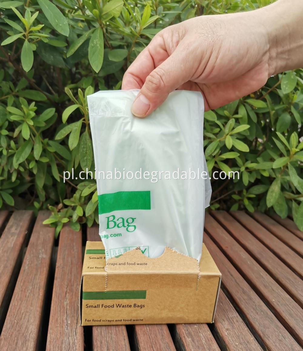 Custom Printing Colored Biodegradable Compostable Trash Bag